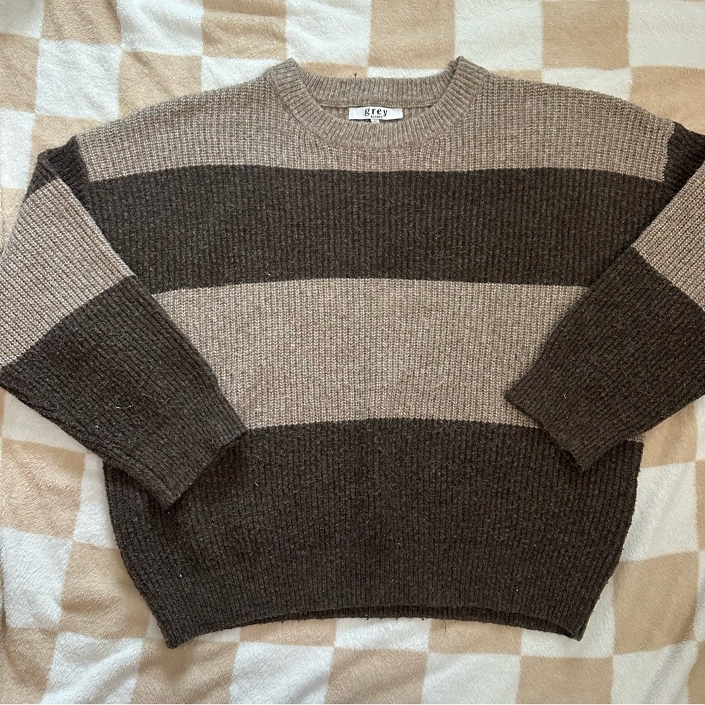 Grey Bandit Brown Sweater